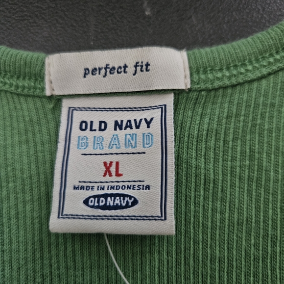NWT - Old Navy Green Ribbed Cotton Tank Top - Size XL - Picture 5 of 8